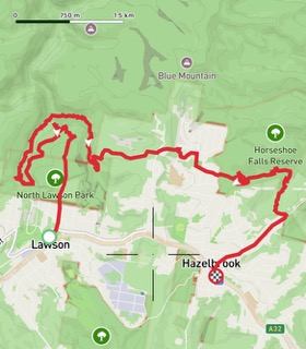 Hiking Adventure For 17 July 2024 - Map of hike 