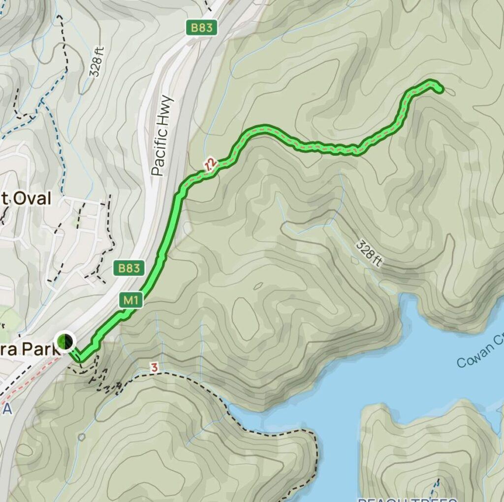 Hiking Adventure For 26 June 2024 - Map of Hike