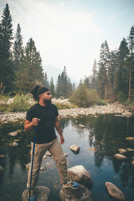 Essential Hiking Gear For Beginners - Man in hiking clothes