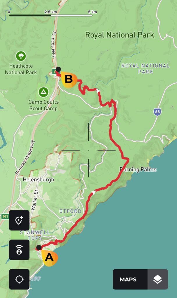 Hiking Adventure For 22 August 24 - Hike Map
