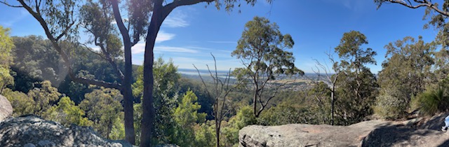 Hike From Blaxland To Glenbrook - View from Yoogali Lookout
