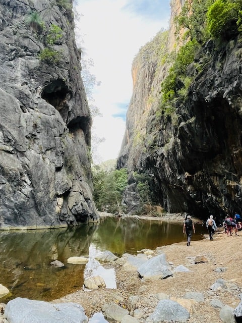Bungonia National Park Hike - At Bungonia Creek