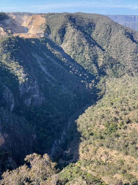 Bungonia National Park Hike - The view from the lookdown