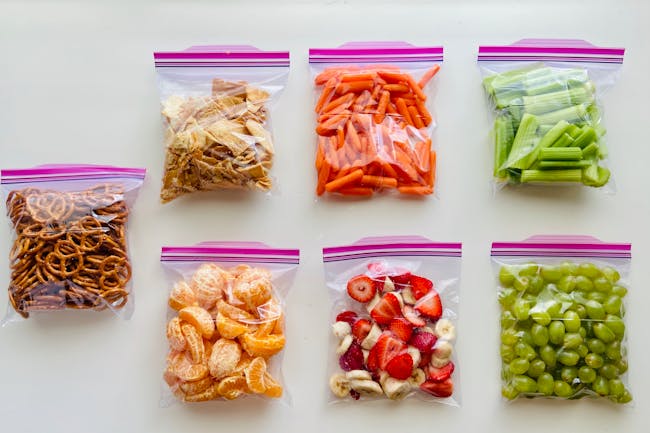 What Is The Best Food For Day Hiking? - Bags of food