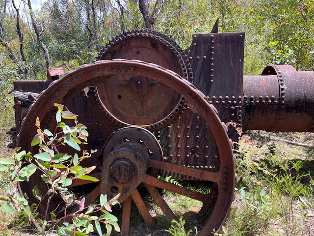 Hiking Adventure For 20 November 24 - Rusted steam engine