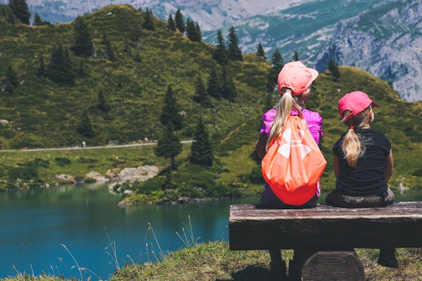 Safety Tips For Hiking With Children - Two girls on a hike