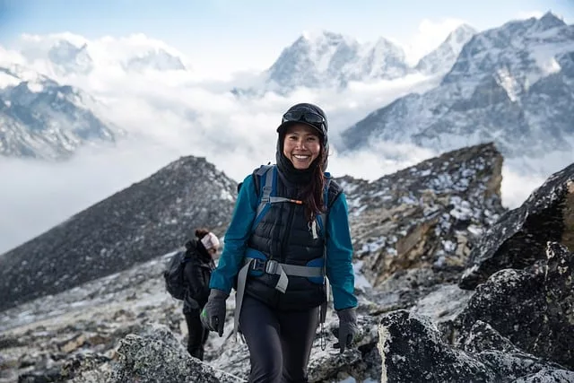 The Health Benefits Of High-Altitude Hiking - Hikers on a high mountain