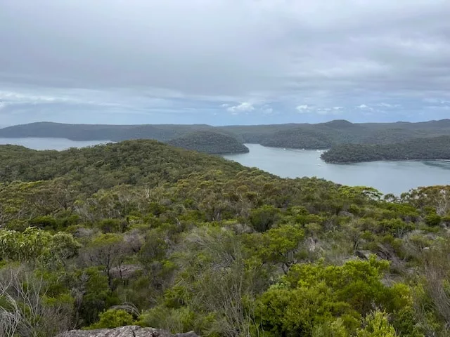 Taffys Rock Return - View of Cowan Creek from Taffys Rock